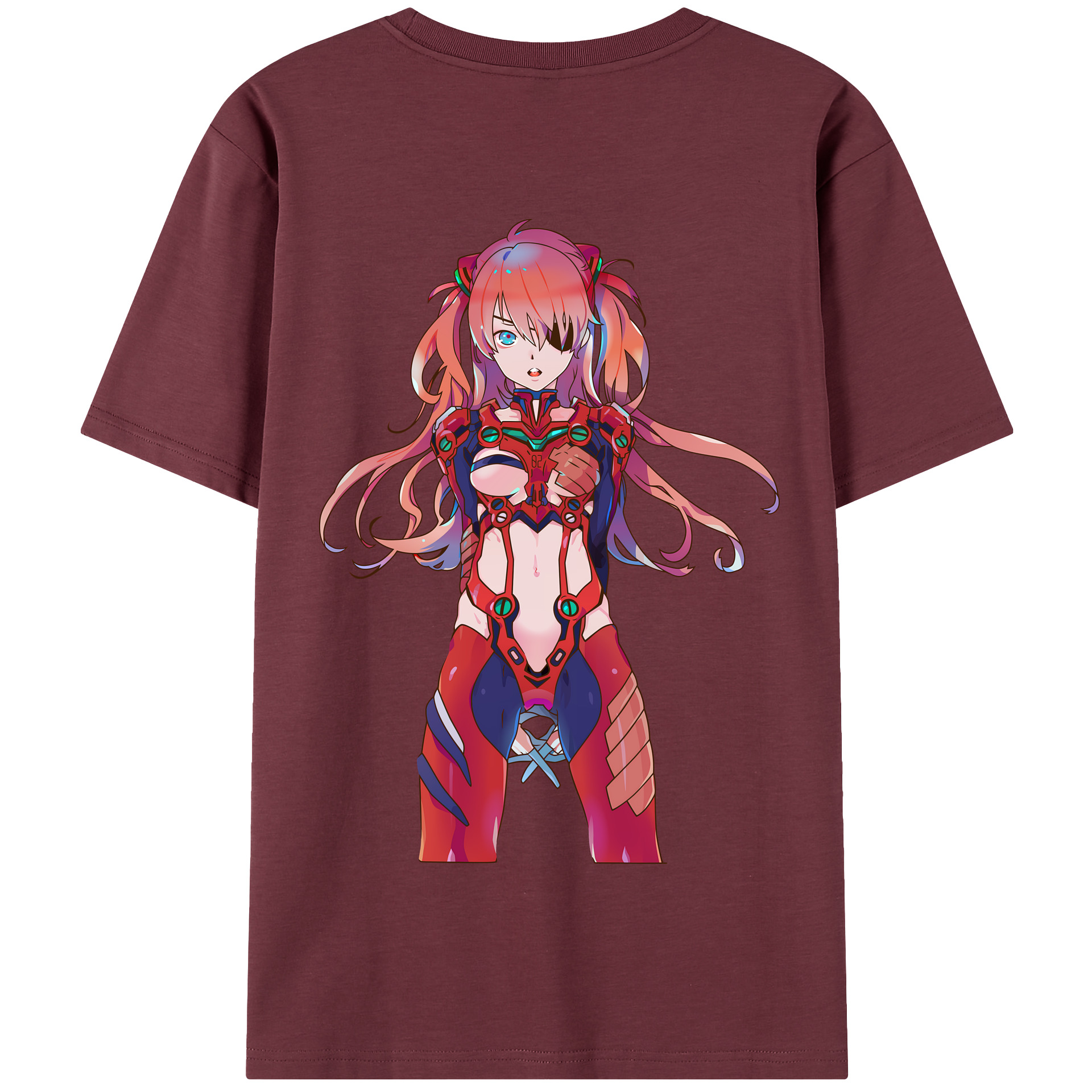 （画像用） EVA 新世紀エヴァンゲリオン 綿100％半袖Tシャツ（背面プリント）